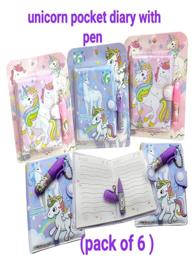 Tera13 TERA 13 Birthday Gifts Cartoon Diary For Boys (6 pcs) Note Book For Kids Return Gifts Diary, Cartoon Theme Party For Girls & Boys - Image 2